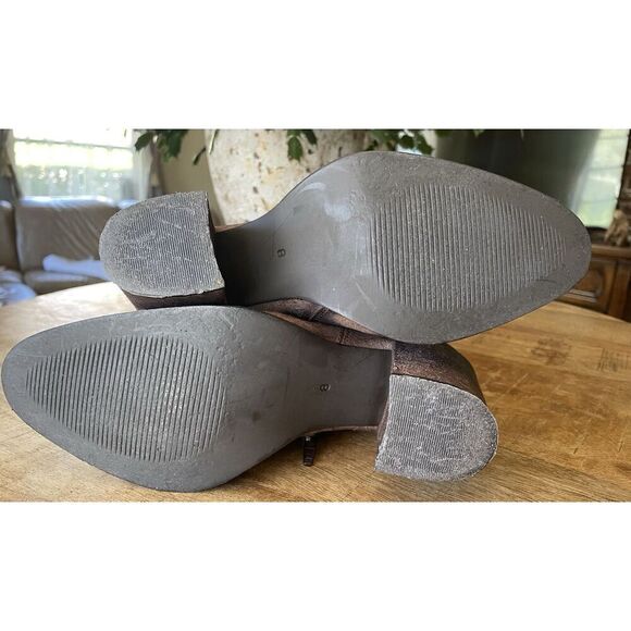 DIBA TRUE WOMEN'S WILL TON WESTERN BOOTS - ROUND TOE ZIPPER Size 8 - Picture 12 of 12